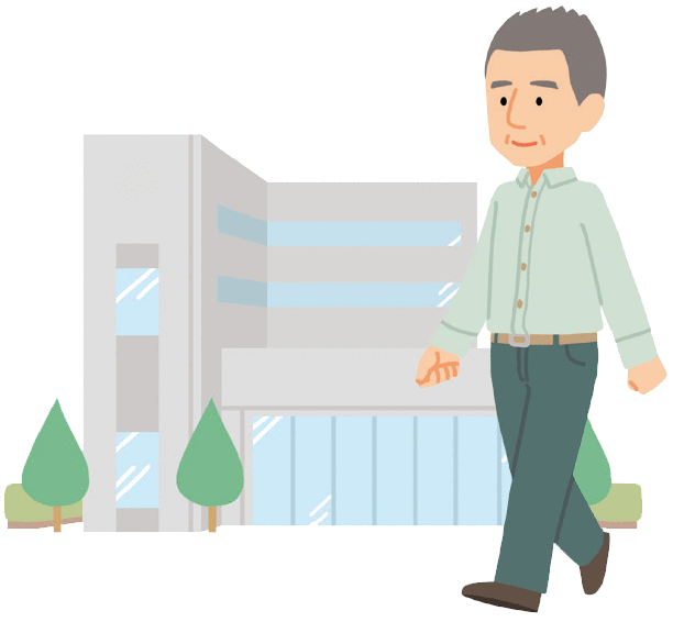 通院する患者さん