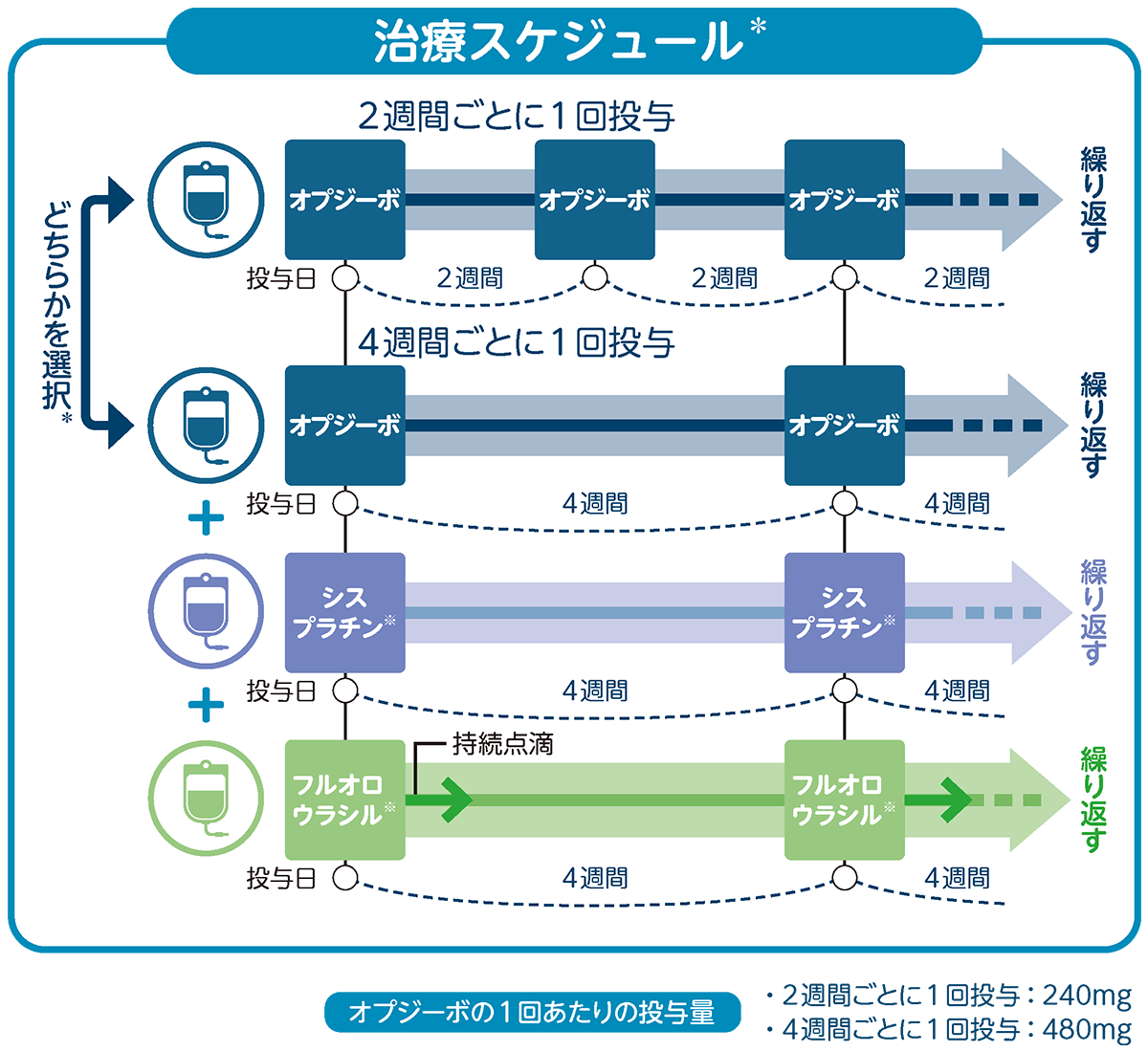 治療スケジュール