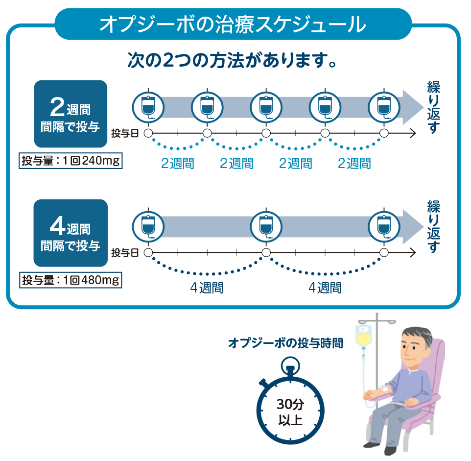 投与スケジュール