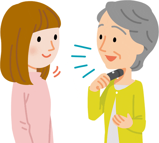 声のリハビリ