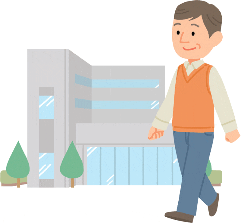 通院する患者さん