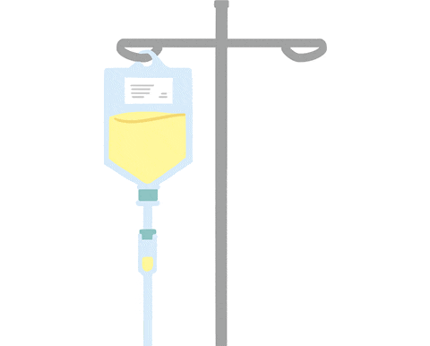 点滴のイラスト