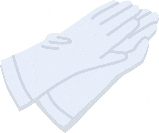 手袋のイラスト