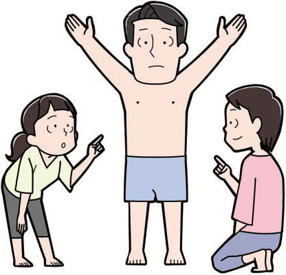 チェックのイラスト