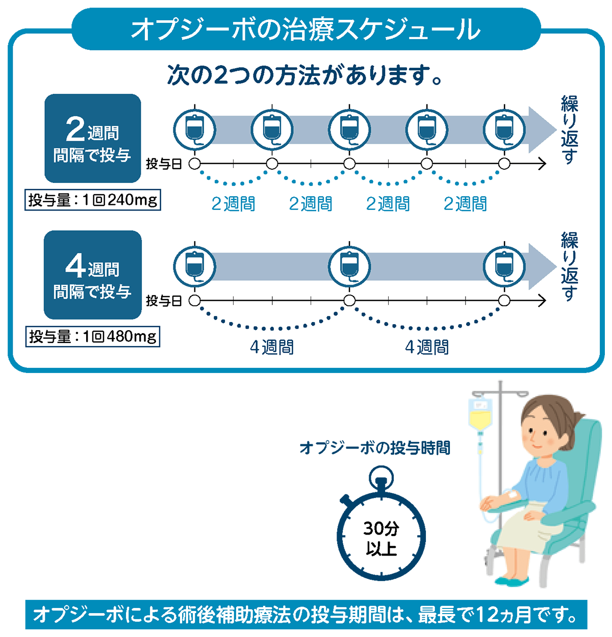 投与スケジュール
