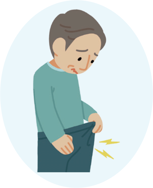 精巣（睾丸）が腫れる症状