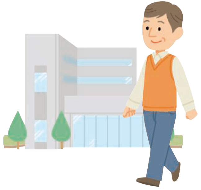 通院する患者さん