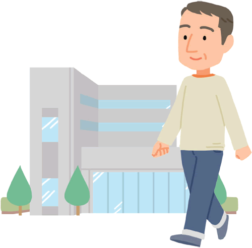 通院する患者さん