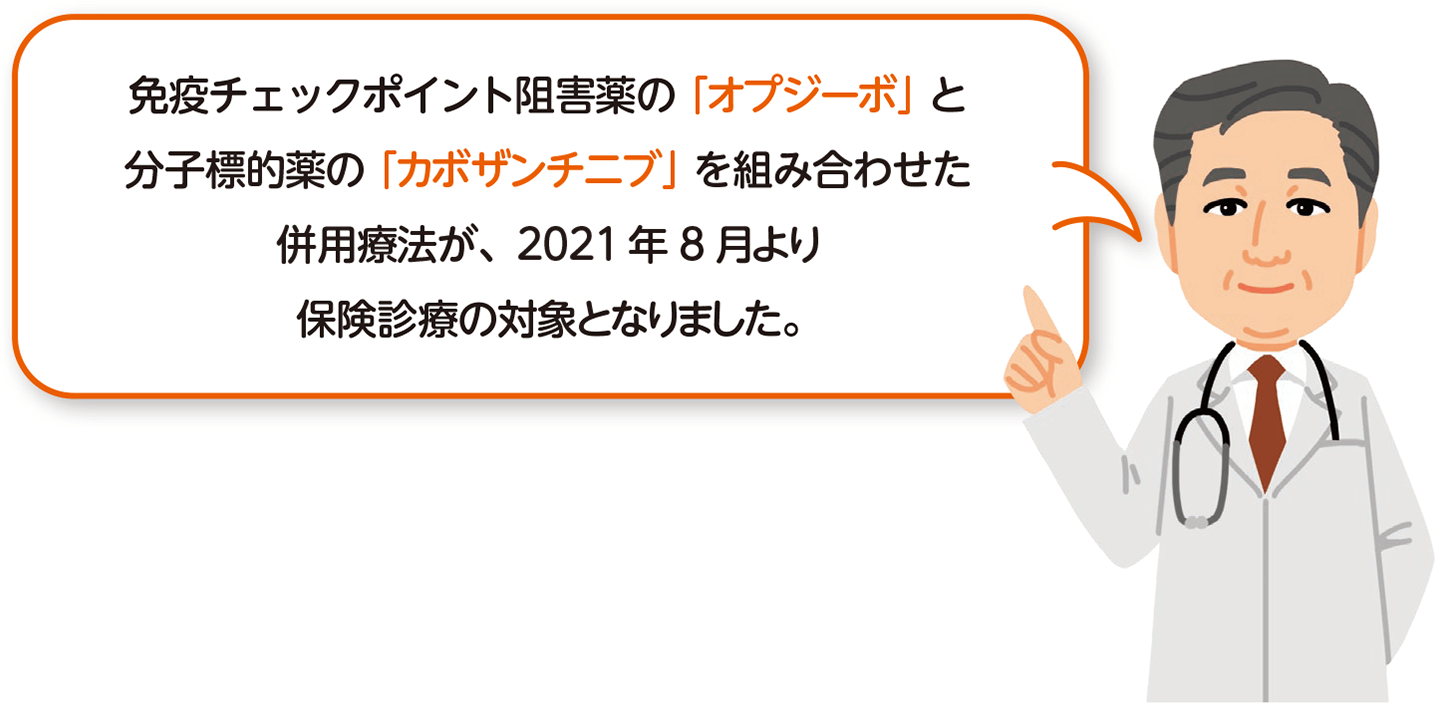 腎細胞がんの治療と薬物療法