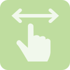 スクロールアイコン