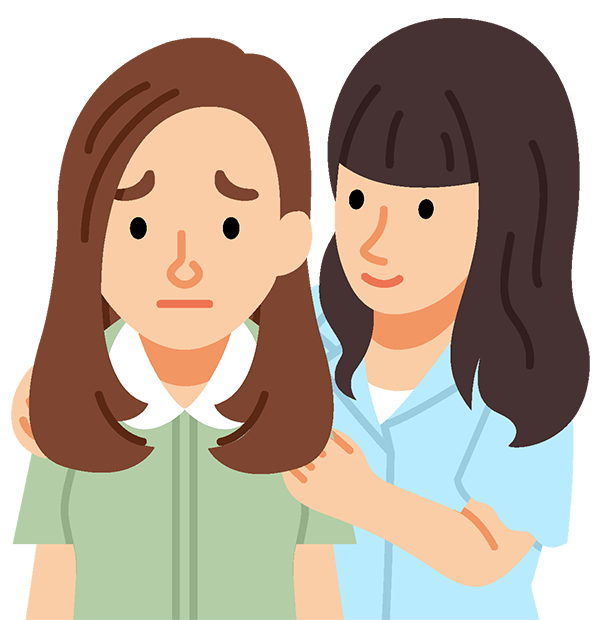 眉毛の脱毛や顔色の変化で引きこもりがちな女性