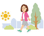 がんサバイバーの1日の食事と運動