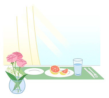 盛り付けを工夫