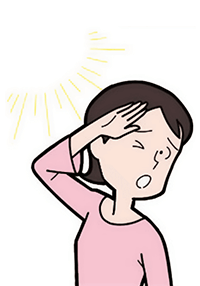 いつもよりまぶしく感じる