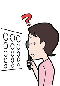 視力の低下