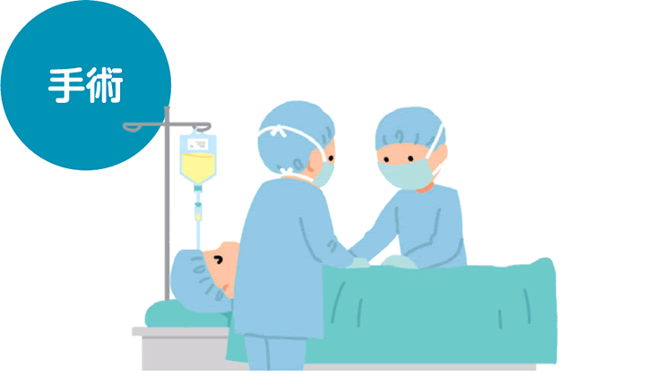 手術のイラスト