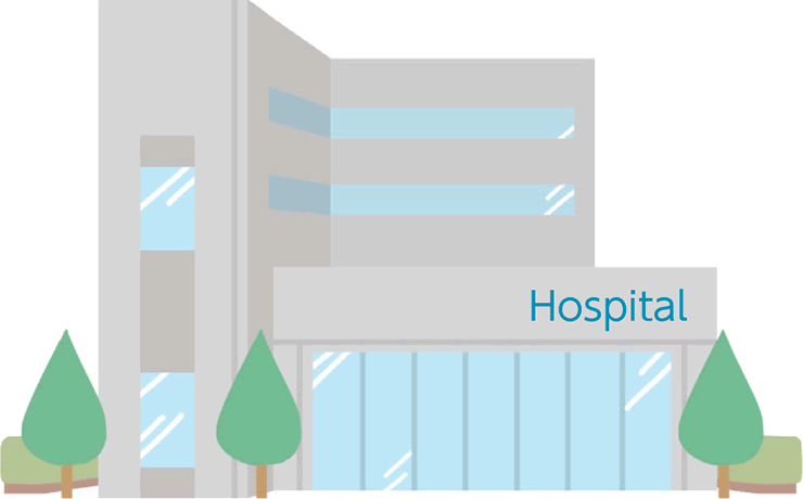 病院のイラスト