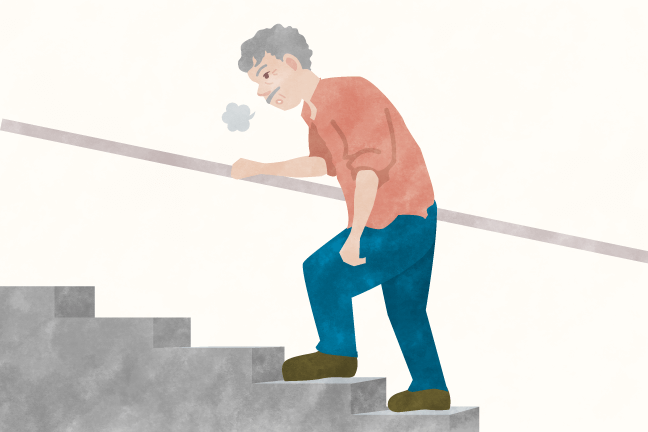 筋肉が減少して、サルコペニアになることもあります