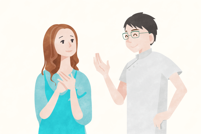 栄養や運動の専門職種にもサポートを受けられます