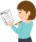 聞きたいことを整理