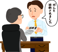 がんと診察されました